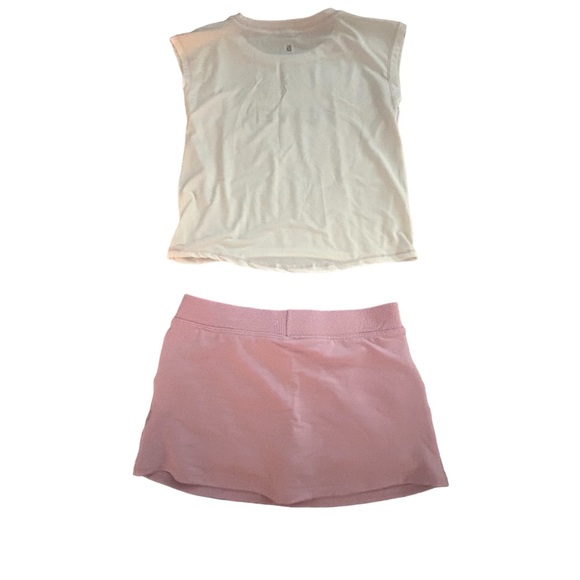 Power girls 2-pc set purple short and top set $26 - Picture 2 of 4